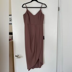 Mauve Midi Dress